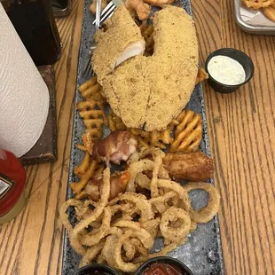 Seafood platter