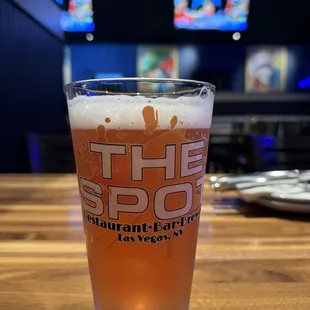 Nice cold beer on a warm night in Vegas always hits the spot!