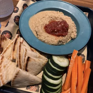 Smoked Tomato and Garlic Hummus