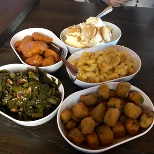 Some of the side dishes. Yummy!