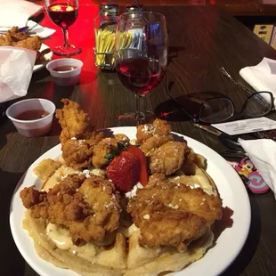 Chicken and Waffles