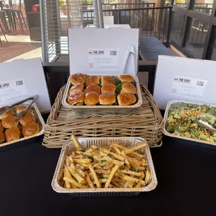 Catering trays