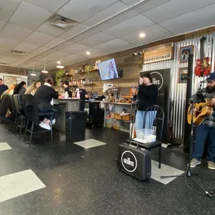 Bar area &amp; live music