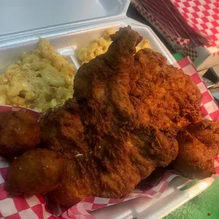 The Fried Pork Chop Plate