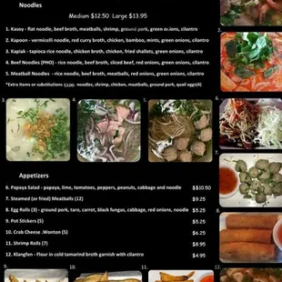 Menu September 2022