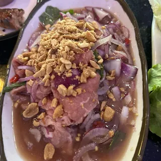 Vietnamese Raw Beef Carpaccio