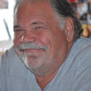 a close up of a man&apos;s face