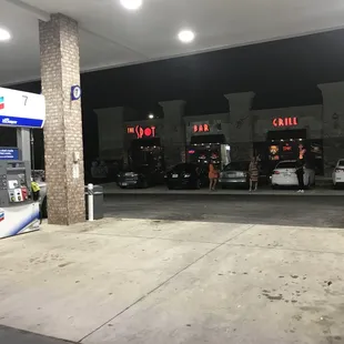 The spot? The gas station? The mystery.