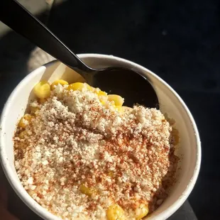 Street Corn in a cup $3.50