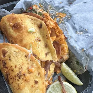 Birria Turbo Taco with Cheese