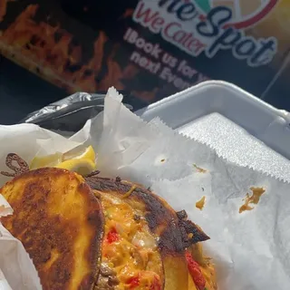 Birria Turbo Taco with Cheese