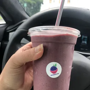 Açaí Banilla smoothie