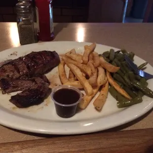 $5 steak dinner Sunday late night awesome