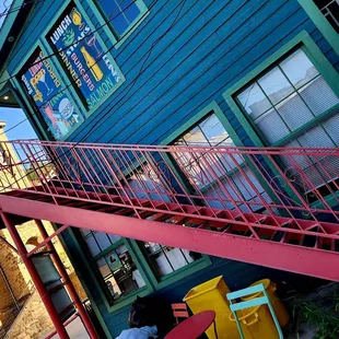 Front (up stairs)