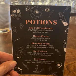 Special Halloween drinks