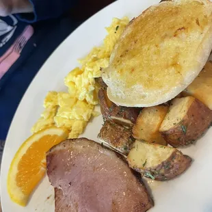 Half Breakfast only seven dollars