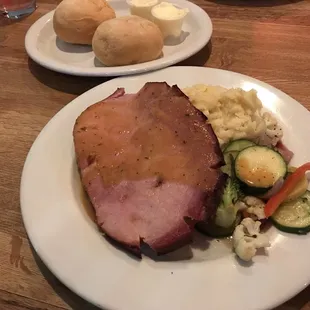 Ham steak special at The Springs!