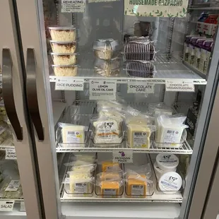 Incredible desserts. Sold out of the vegan chocolate pudding- with good reason!