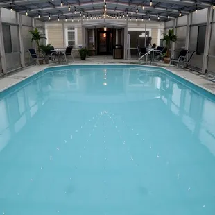 Pool heated in Winter