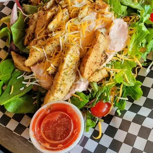 Chicken Fajita salad