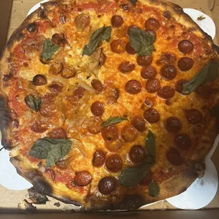 Pepperoni pizza