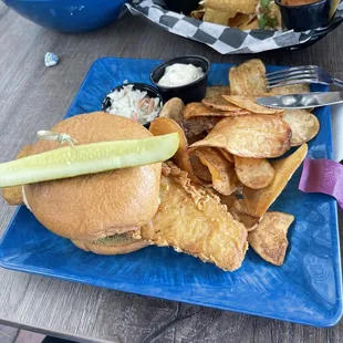 fish and chips, food