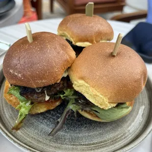 Wagyu sliders