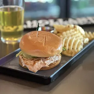 Grilled Tenderloin and fries.