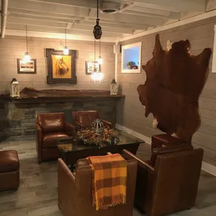 By far our most popular area is the lounge by the bar.  Act fast--these seats fill up quickly!