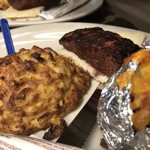 Best crab cakes in town.