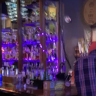 a man sitting at a bar