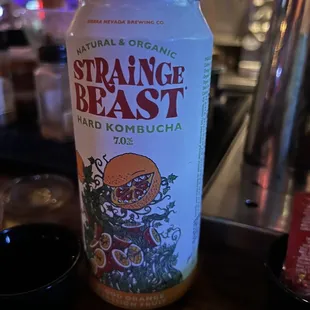 Hard kombucha