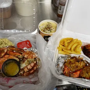 It's going down,seafood anyone?