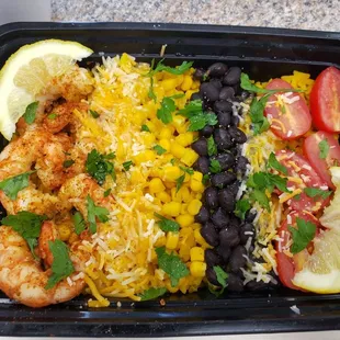 Shrimp bowl,all love!