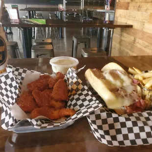 Hot Pastrami Sandwich