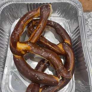 Burnt and stale food