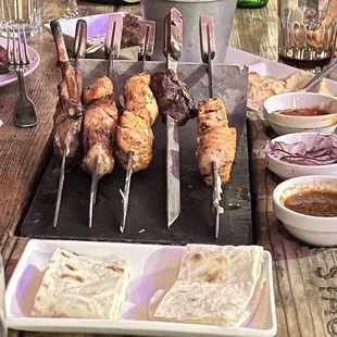 The meat player. Every cut of meat was marinated and cooked to perfection