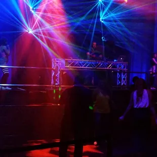 people dancing at a party