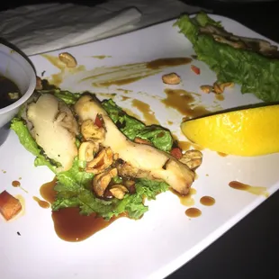 Chicken wraps at the Santa Ana Stage.  Big nope.  Stick with the fried food.