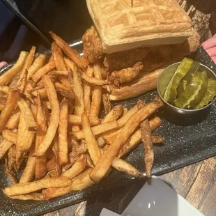 Chicken &amp; Waffles