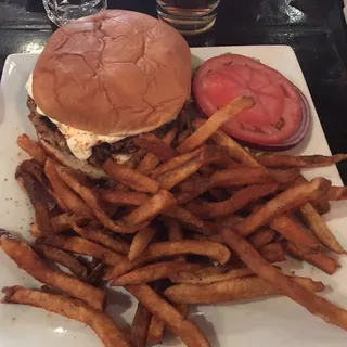 Triple Bean Veggie Burger