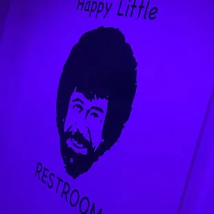 Restroom sign