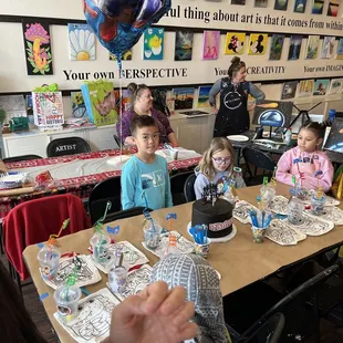 Birthday and painting