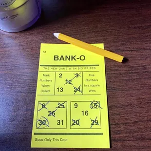 BANKO card