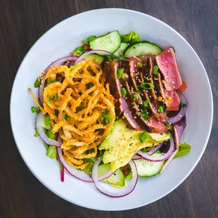 The Seared Ahi Tuna Salad