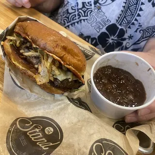 French Onion Soup Burger