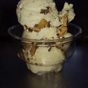 Heath w/ vanilla custard