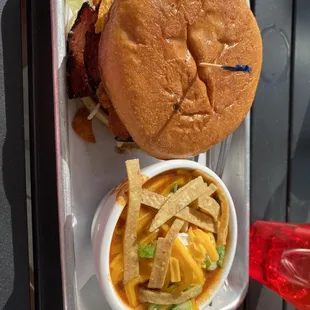 Fried bologna sammy.