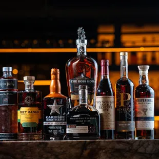 North Fresnos largest whiskey selection