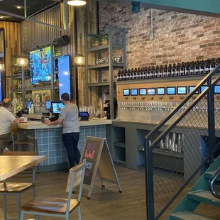 Inside first floor near bar